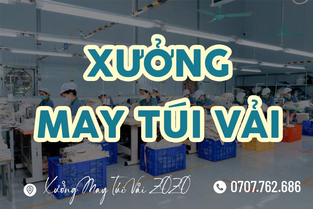 Xưởng may túi vải canvas quà tặng uy tín tại HCM 7