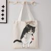 Túi vải canvas in hình mèo Thủ Đức 1