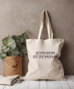 Túi tote vải canvas đeo chéo 21