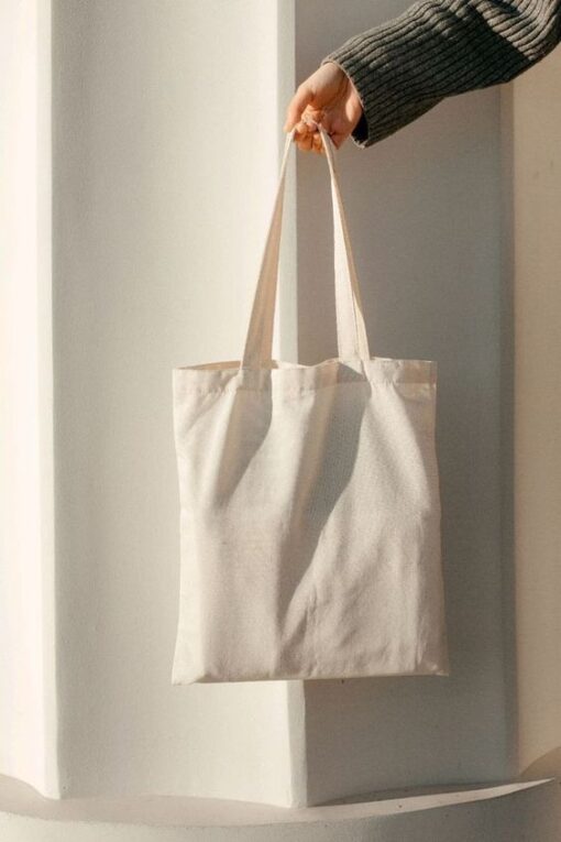 Túi tote vải canvas đeo chéo 12