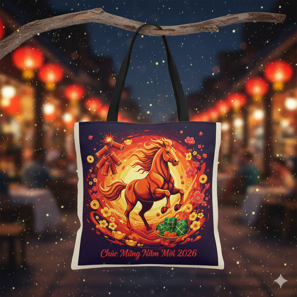 Mẫu túi vải canvas tết 2026 4 Mẫu túi vải canvas tết 2026