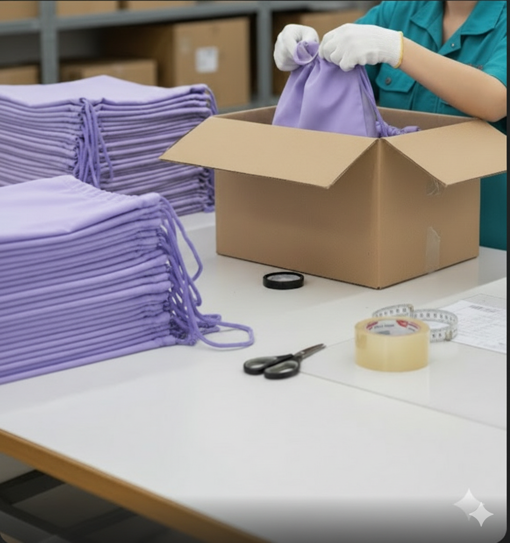 Túi vải canvas đựng giày 15 Túi vải canvas đựng giày