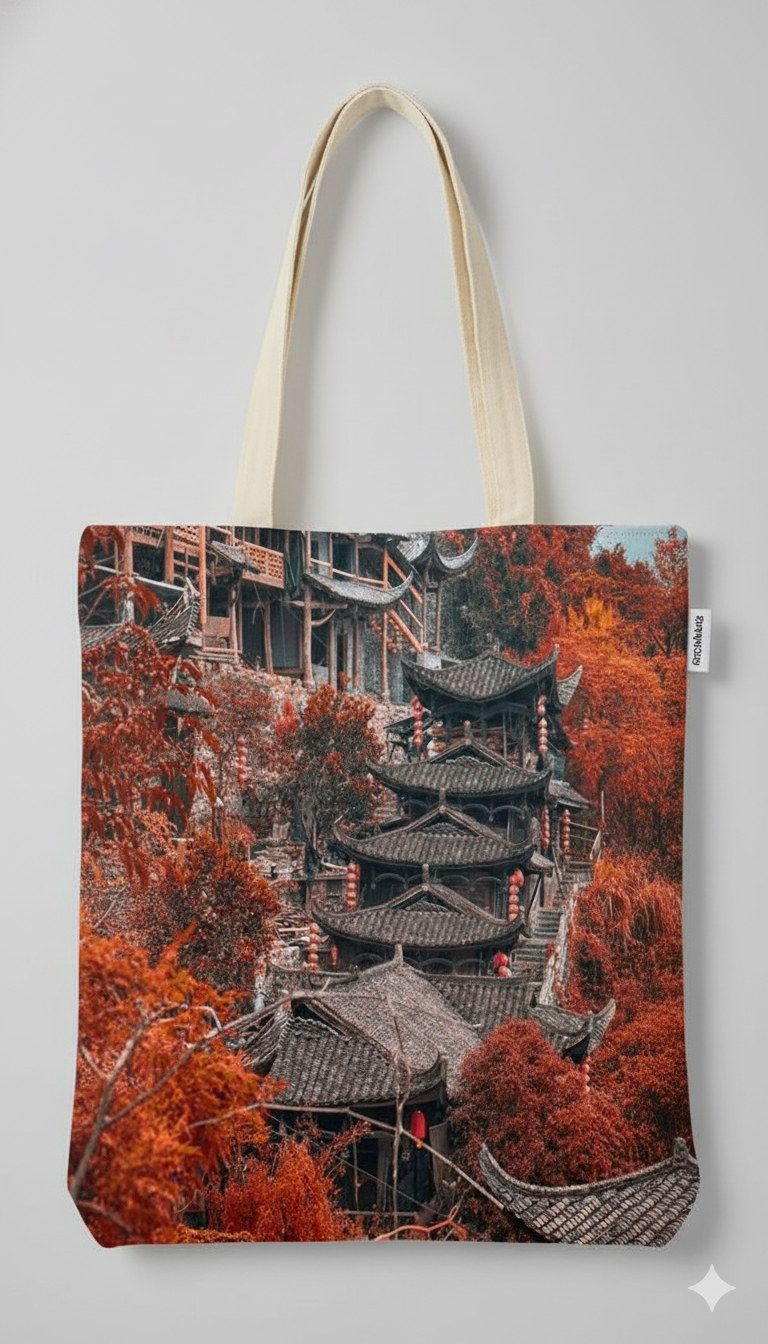 Túi vải canvas in họa tiết theo yêu cầu 13 Túi vải canvas in họa tiết theo yêu cầu