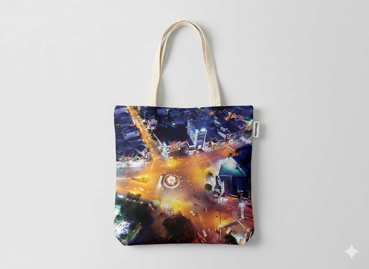 Túi vải canvas in họa tiết theo yêu cầu 10 Túi vải canvas in họa tiết theo yêu cầu